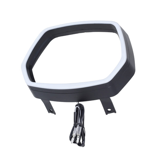 Scheinwerferzierring DMP LED EVO-1 schwarz matt Vespa, Sprint