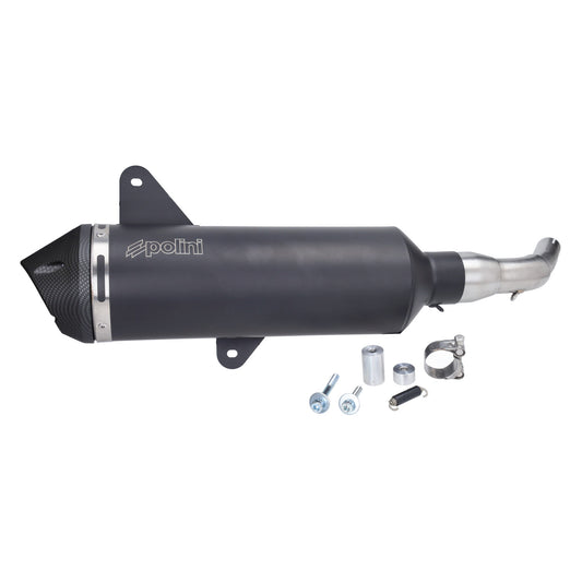 Auspuff Polini Euro-4 Vespa schwarz GTS 300, GTV 300 190.0073