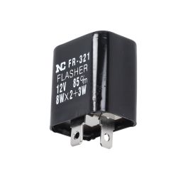 Blinkrelais 101 Octane 12v 2-polig 8 Watt x 2 + 3 w aprilia, derbi, gilera, honda, peugeot, piaggio, yamaha