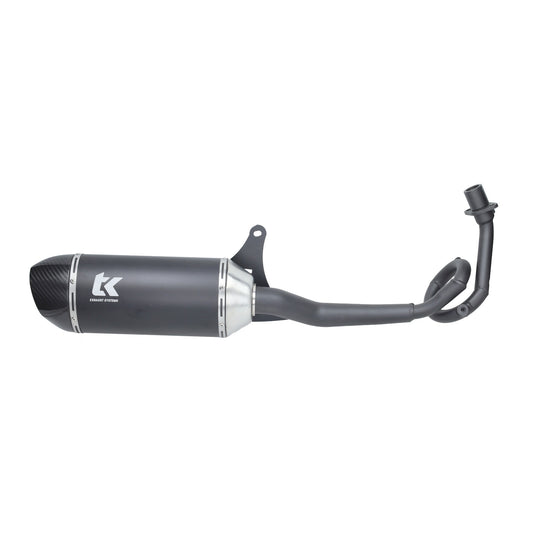 Auspuff Turbokit Rennsport Gmax Rennsport Gmax schwarz LX 125cc, Primavera 125 4t, Sprint 125 4t