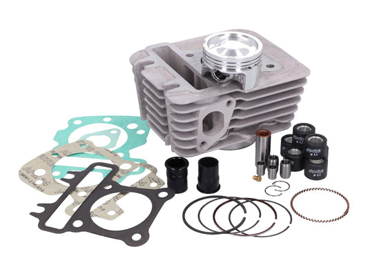 Zylinder Polini euro-4/5 Aluminium (80cc) 49mm Piaggio-Roller 4t-3v I-get, Piaggio-Roller 4t-4v, Sprint 4t-3v, Zip 4t…