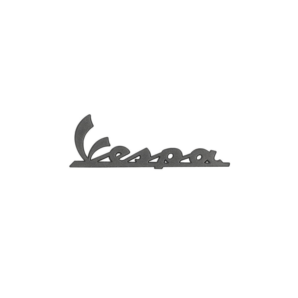 Emblem Piaggio Original Schriftzug [Vespa] Frontscheibe euro-4/5/5+ anthrazit elettrica, Sprint 50/125/150 2h006132