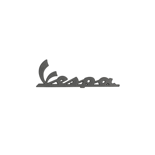 Emblem Piaggio Original Schriftzug [Vespa] Frontscheibe euro-4/5/5+ anthrazit elettrica, Sprint 50/125/150 2h006132