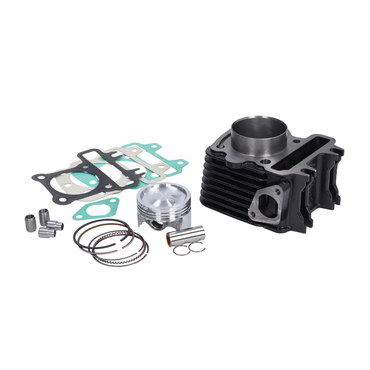 Zylinder Polini euro-4/5 Gusseisen (80cc) 49mm Piaggio-Roller 4t-4v, Piaggio-Roller 4t-3v I-get 140.0236 – Vespa Primavera,…