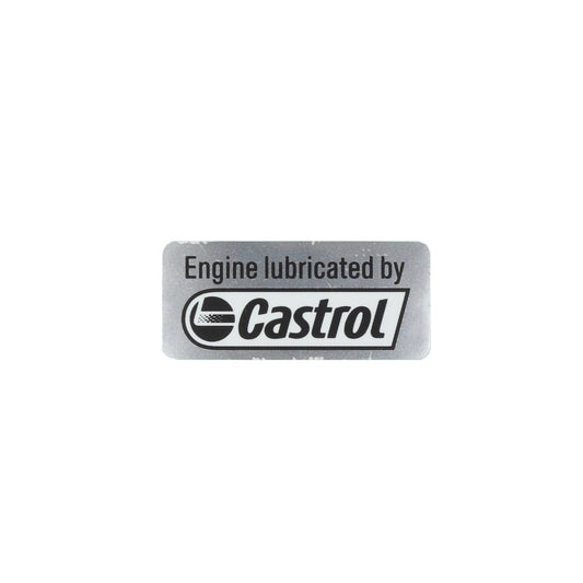 Aufkleber Piaggio Original Schriftzug [castrol] 2h002046 – Vespa Primavera, Sprint, GTS