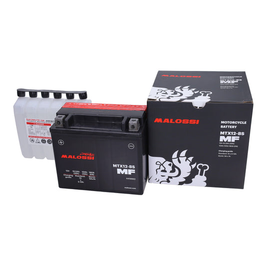 Batterie malossi MTX12-BS/YTX12-BS MTX12-BS MF Beverly 300cc, GTS 300, MP3-300cc, Runner 180cc 4419992