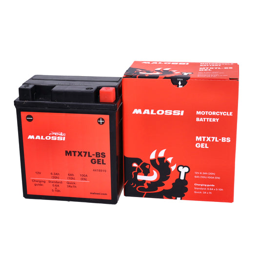 Batterie malossi MTX7L-BS SLA/Gel euro-4/5 Primavera, Sprint, Zip 4t 4418919
