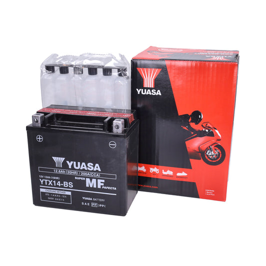 Batterie Yuasa ytx14-bs a.o. bmw gs GTS 310, MP3