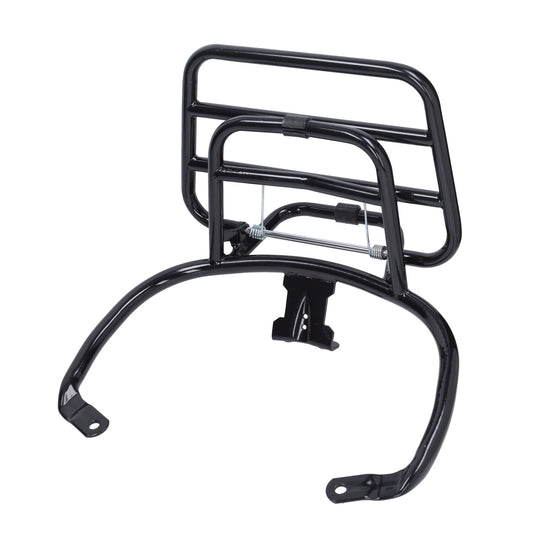 Gepäckträger DMP faltbar schwarz glänzend Vespa, Primavera, Sprint
