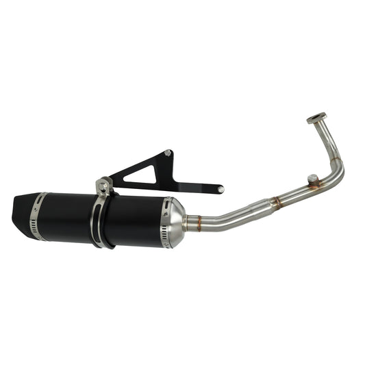 Auspuff Bullet euro-2/4/5 Sport euro4/5 Bullet Racing schwarz BTC Riva, China-Roller 4t, agm VX50, BTC Felice, GTS toscana,…
