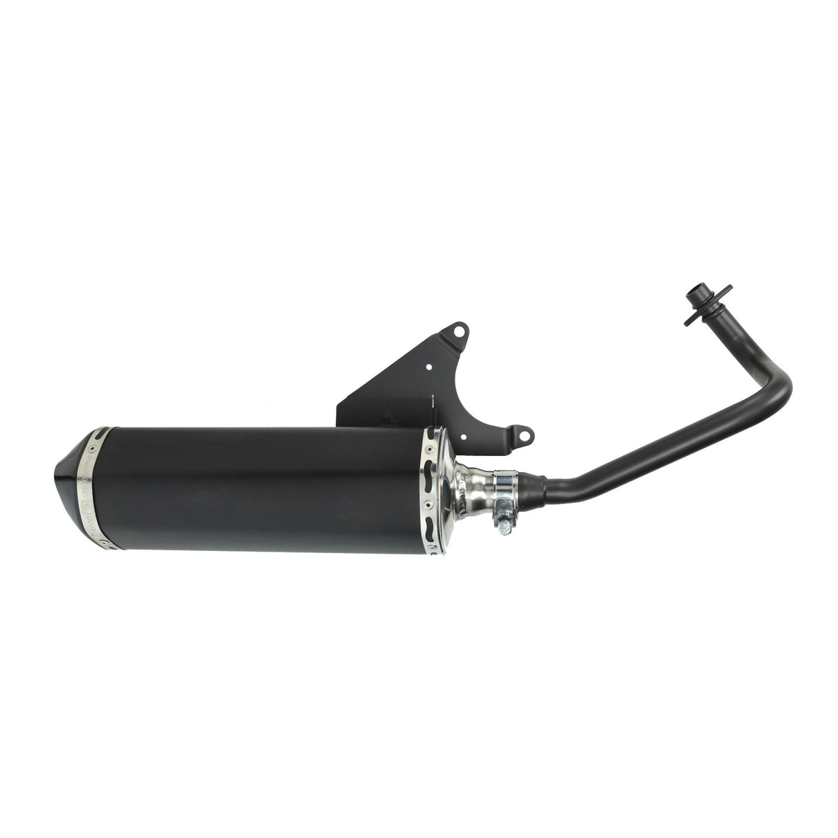 Auspuff Jamarcol oval Euro-2 E2 (Akrapovic Modell) schwarz/schwarz LX 4t-2v, Primavera 4t-2v, Sprint 4t-2v