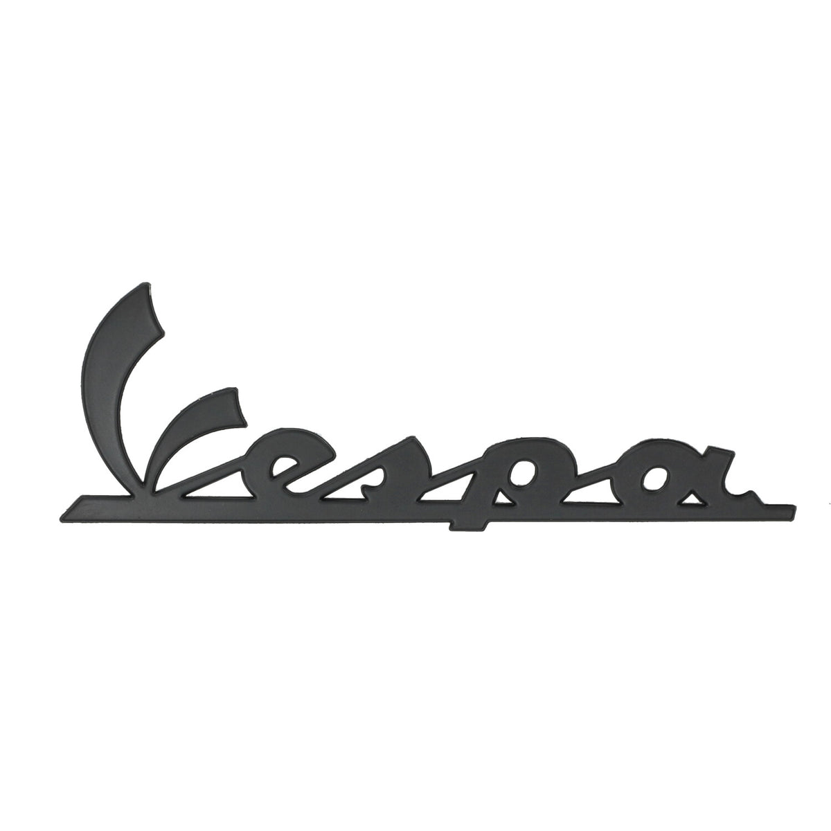 Emblem Piaggio Original Schriftzug [Vespa] Frontscheibe matt schwarz GTS 310, GTV 300, GTV 310 2h005863