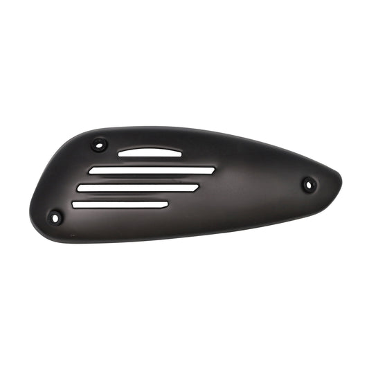 Hitzeschild Auspuff Euro-2 schwarz matt Fly 4t-4v, LX 4t, LXV, Primavera, Sprint, Vespa S