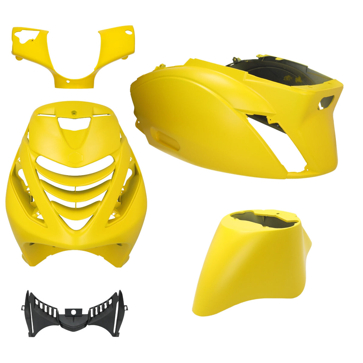 Verkleidungsteile-Set DMP Modell SP EVO-1 Modell SP Seite gelb Stumpfes Gelb 5-tlg. Zip 2000, Reißverschluss 100/125 –…