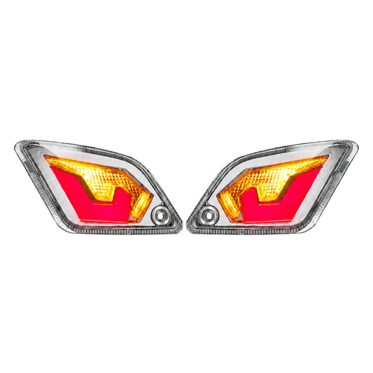 Blinker-Set Power1 LED Euro 4 Evo-2 heller Rauch transparent für Vespa GTS 125–300 (2014–2022) – Artikel 73185