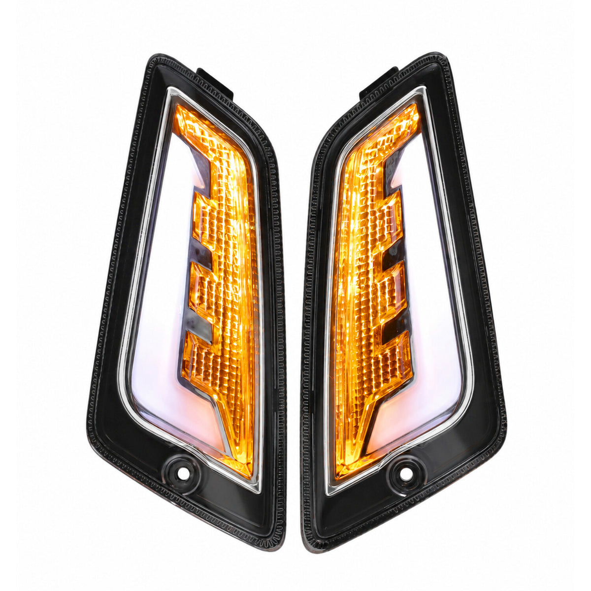 Blinker-Set Power1 LED Euro 4 Evo-2 heller Rauch transparent für Vespa GTS 125–300 (2014–2022) – Artikel 73184
