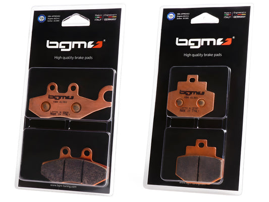 Bremsbeläge-Set BGM Sintersport für Vespa GTS (vorne und hinten) alle Modelle
