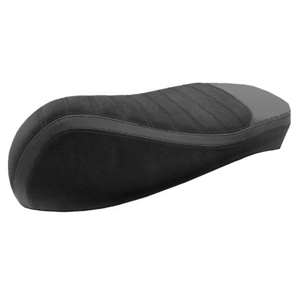 Sitzbankbezug Regia alcantara streifen Sport (hergestellt in EU) Vespa schwarz/schwarz GTS 125cc, GTS 250cc, GTS 300 (euro4)