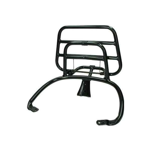 Gepäckträger Regia faltbar Premium-Ausführung (hergestellt in der EU) Hochglanzschwarz elettrica, Vespa, Primavera, Sprint
