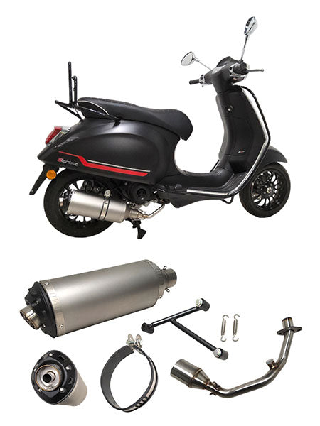 Auspuff Power1 Euro-5 EVO-1 Aluminium Primavera, Sprint