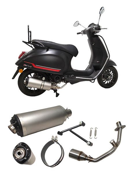 Auspuff Power1 Euro-4 EVO-1 EVO-1 Aluminium Primavera, Sprint, Zip 4t
