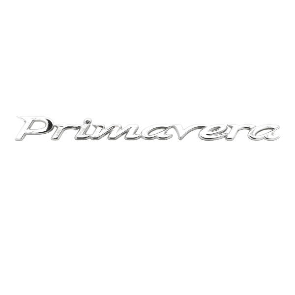Emblem Schriftzug [Primavera] Heckscheibe 15cm Chrom elettrica, Primavera 50/125/150/180 1b000942