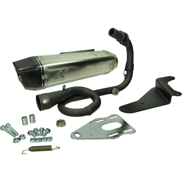Auspuff Turbokit Euro-4 19 GP PRO alu/Carbon Primavera 4t, Sprint 4t-3v m4t185-gpp