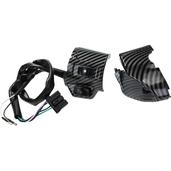 Lenkungsschalter-Set DMP mit Kabelbaum rechts carbon Primavera, Sprint