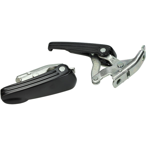Duo-Fußstützen-Set Vespa schwarz matt GTS 125cc, GTS 250cc, GTS 300