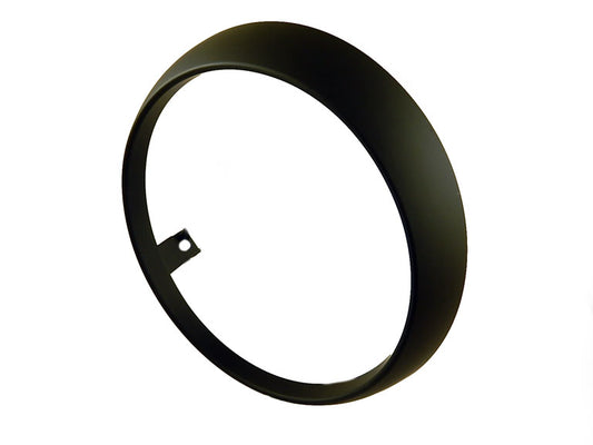 Scheinwerferzierring Vespa schwarz matt Primavera