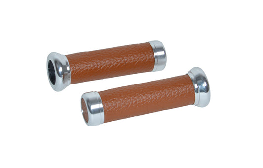 Griffset DMP klassisch Lederoptik braun LXV, roller, Vespa LX – Vespa Primavera, Sprint