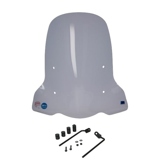 Windschutzscheibe Regia mit Montageset hoch hergestellt in der EU smoked E2 – Vespa GTS