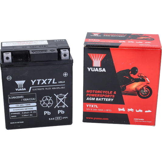 Batterie Yuasa ytx7l SLA/Gel euro-4/5 Liberty IGET, Sprint, Zip 4t, Primavera