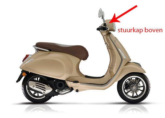 Lenkerverkleidung Piaggio Original oben Matt beige 516/A Primavera 67364600q9