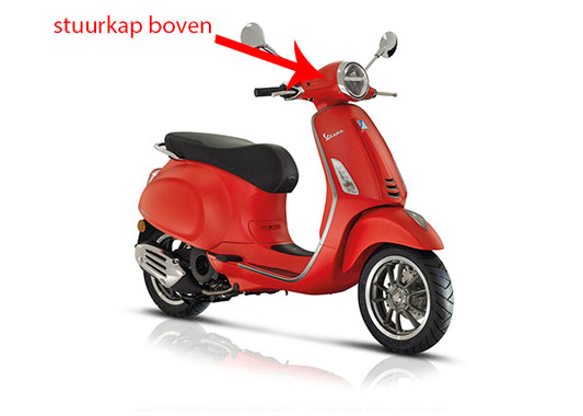 Lenkerverkleidung Piaggio Original oben Matt rot 896/a Primavera 67364600s8
