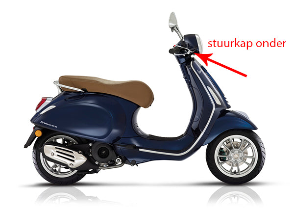 Lenkerverkleidung Piaggio Original unten blau mit 289/a Primavera 1b005469000dk