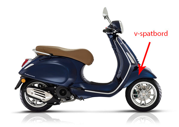 Kotflügel vorne Piaggio Original blau mit 289/a Primavera 1b006643000dk