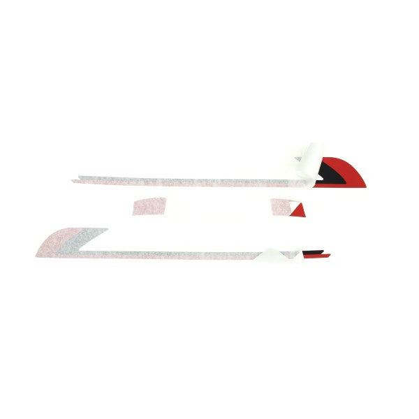 Aufkleber-Set Seitenwand rot/schwarz Sprint sport 4t (euro4)