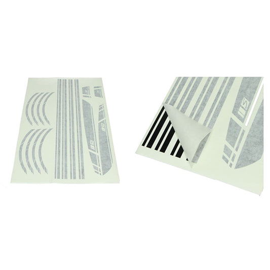 Aufkleber-Set Sport euro-2/4/5 AMG schwarz glänzend 16-teilig Primavera, Sprint