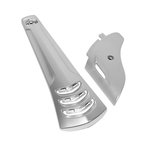 Beinschild Mitte Euro-2 + Vorderradgabelschutz Chrom matt Primavera, Sprint