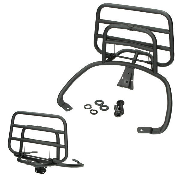 Gepäckträger faltbar Originalausführung schwarz matt Vespa, Primavera, Sprint