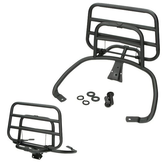 Gepäckträger faltbar Originalausführung schwarz matt Vespa, Primavera, Sprint