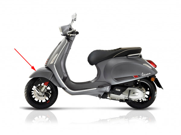 Kotflügel vorne Piaggio Original Titangrau 742/B für Vespa Sprint 1B006646000EZ