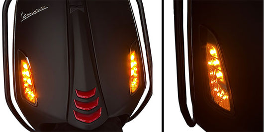 Blinker Set DMP LED Luxus für Schwarz/Rauch Primavera, Sprint