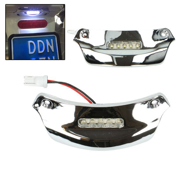 Beleuchtung Nummernschild LED Chrom Primavera, Sprint