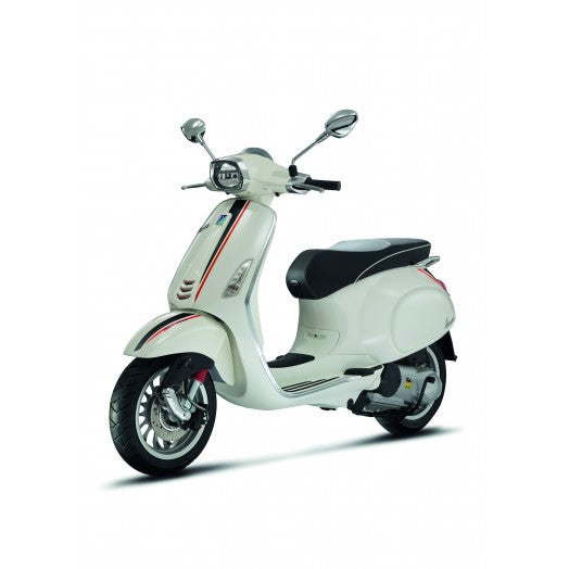 Aufkleber-Set Piaggio Original Sport /hinten-Bildschirm schwarz/rot Primavera, Sprint 606078m0001