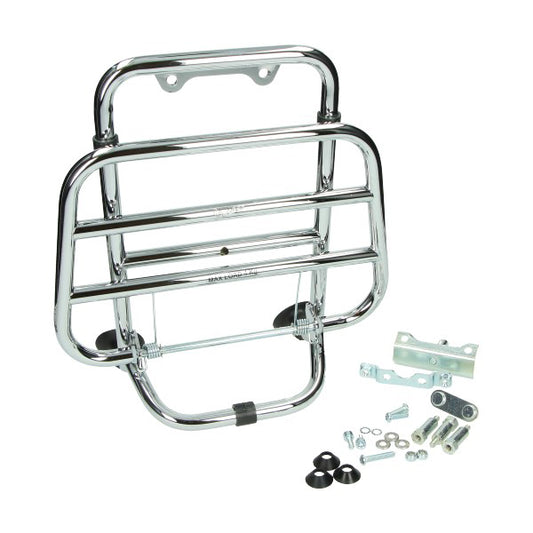 Gepäckträger vorne Piaggio Original faltbar 2006/2018 Vespa Chrom GTS 125cc, GTS 250cc, GTS 300 1b001482