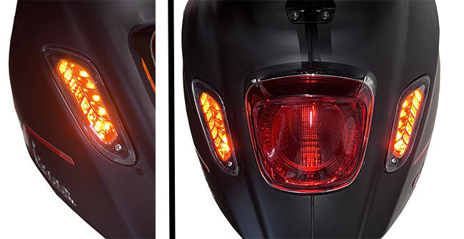 Blinker Set DMP LED E-Zulassung hinten smoked Primavera, Sprint
