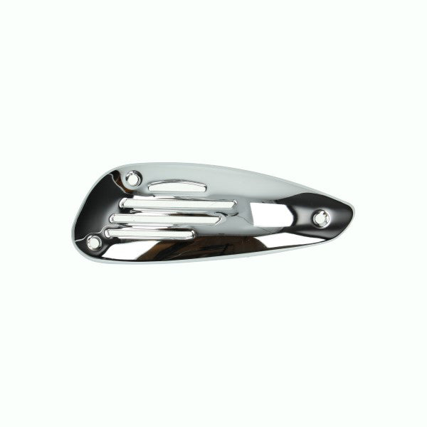 Hitzeschild Auspuff Euro-2 Chrom LX 4t, Primavera 4t, Sprint 4t-2v, Vespa S 4t