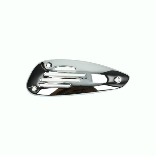 Hitzeschild Auspuff Euro-2 Chrom LX 4t, Primavera 4t, Sprint 4t-2v, Vespa S 4t